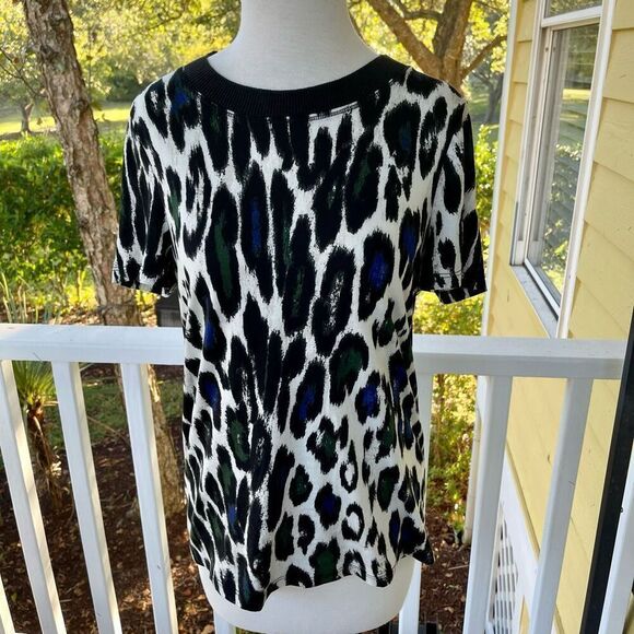 Worth Leopard Print Tee - Picture 1 of 2